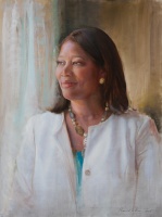 Charlotte Johnson Oil on canvas 30 x 22 �