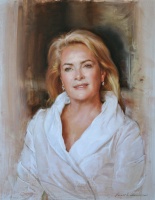 Pamella DeVos  Oil on panel 28 x 22